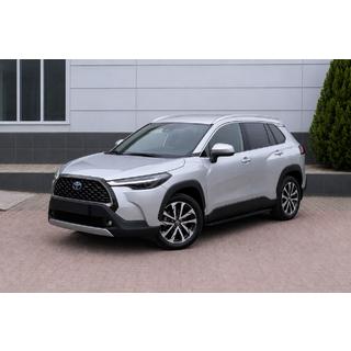 Barre longitudinali tetto OEM integrate, grigie (Alluminio) Toyota Corolla Cross 2020- foto 4