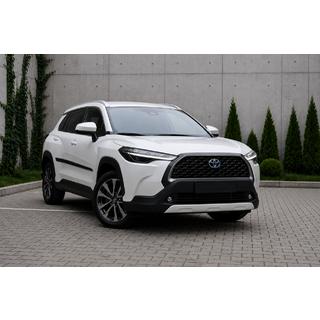 Barre longitudinali integrate grigie OEM (plastica ABS, installazione con adesivo) Toyota Corolla Cross 2020- foto 1