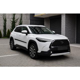 Barre longitudinali integrate grigie OEM (plastica ABS, installazione con adesivo) Toyota Corolla Cross 2020- foto 3