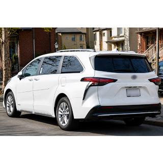 Barre longitudinali tetto OEM integrate, grigie (Alluminio) Toyota Sienna 2020- foto 3