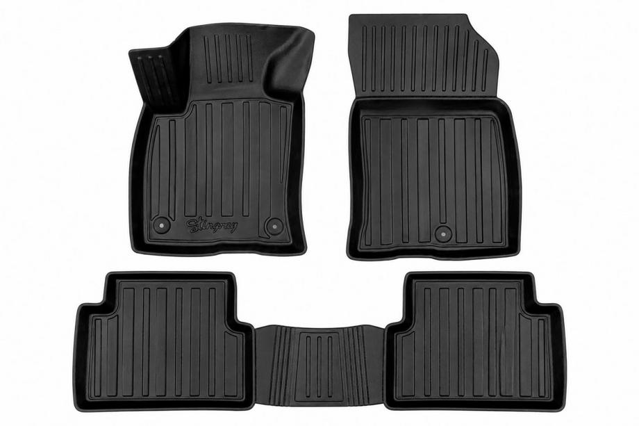 Ford Bronco 2021- Tappetini in gomma Stingray 3D (4 pz) Image