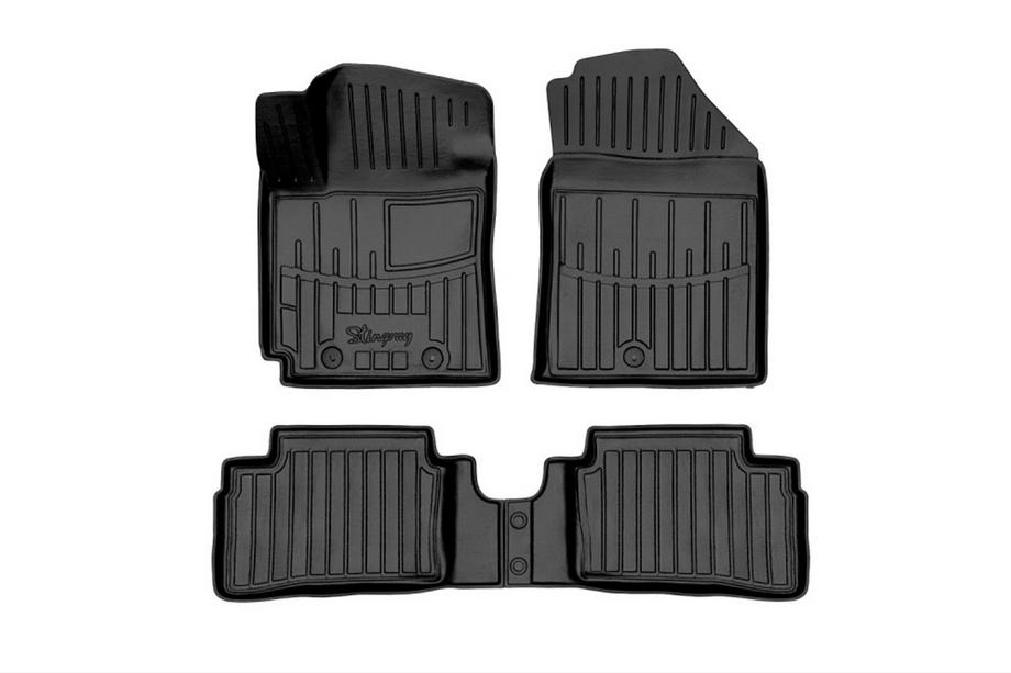 Hyundai I-10 2014-2017 Tappetini in gomma Stingray 3D (4 pz) Image