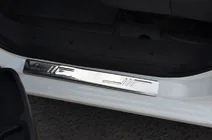 Peugeot Expert 2007-2016 Battitacco in acciaio inox (Omsa, 2 pz) foto 5