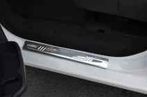 Peugeot Expert 2007-2016 Battitacco in acciaio inox (Omsa, 2 pz) foto 1