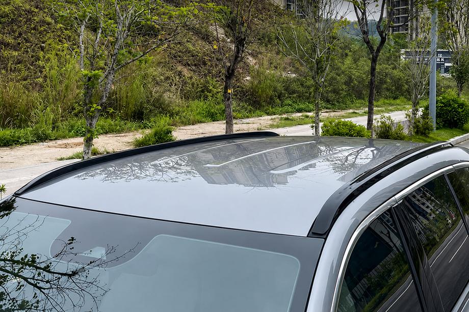 Toyota bZ3X 2025– Barre longitudinali al tetto integrate nere OEM (Alluminio) Image