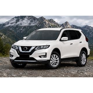Barre longitudinali integrate nere OEM (per X-trail, alluminio, montaggio con adesivo) foto 1