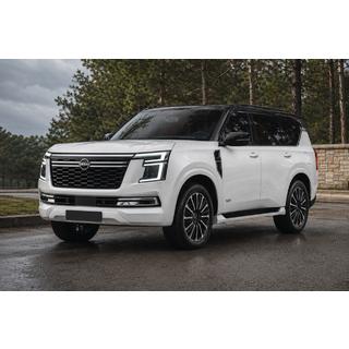 Barre longitudinali al tetto integrate nere OEM (Alluminio) Nissan Patrol Y63 2025- foto 1