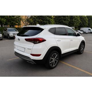 Barre longitudinali integrate grigie OEM (plastica ABS, installazione con adesivo) Hyundai Tucson TL 2016-2021 foto 1