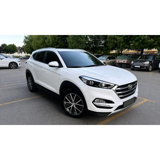 Barre longitudinali integrate grigie OEM (plastica ABS, installazione con adesivo) Hyundai Tucson TL 2016-2021 foto 2