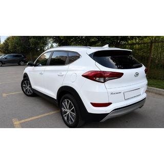 Barre longitudinali integrate grigie OEM (plastica ABS, installazione con adesivo) Hyundai Tucson TL 2016-2021 foto 3