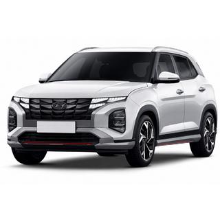 Barre longitudinali al tetto OEM grigie (Alluminio, montaggio con adesivo) Hyundai Creta 2021–