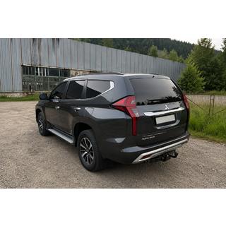 Barre longitudinali tetto integrate nere OEM (2019-, Alluminio) Mitsubishi Pajero Sport 2015- foto 3