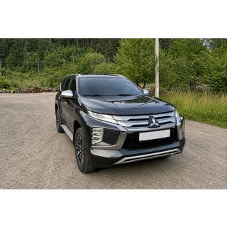 Barre longitudinali tetto integrate grigie OEM (2019-, Alluminio) Mitsubishi Pajero Sport 2015- foto 1