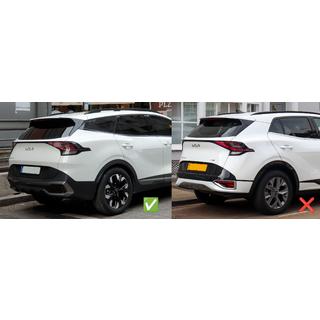 Deflettori finestrini con modanatura cromata Niken (per LWB, 4 pz) Kia Sportage 2021- foto 3