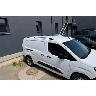 Barre longitudinali al tetto cromate (design turco) Citroen Berlingo/Multispace 2018- foto 3