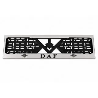Cornice Targa Cromo (1 pz, Acciaio Inox)