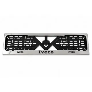 Cornice Targa Cromo (1 pz, Acciaio Inox)