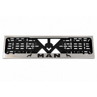 Cornice Targa Cromo (1 pz, Acciaio Inox)