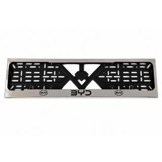 Cornice Targa Cromo (1 pz, Acciaio Inox)