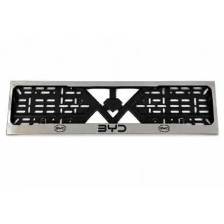 Cornice Targa Cromo (1 pz, Acciaio Inox)