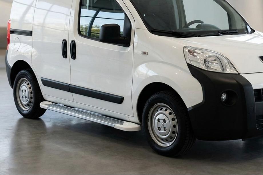 Citroen Nemo 2007-2017 Pedane Laterali Allmond White (2 pz, Alluminio) Image