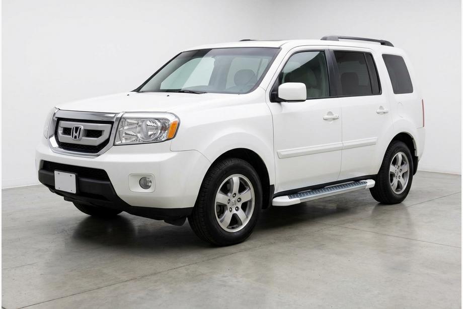 Honda Pilot 2008-2015 Pedane Laterali Allmond White (2 pz, Alluminio) Image