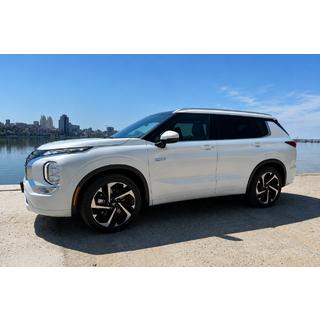 Corrimano tetto integrati grigi OEM (Alluminio, montaggio con adesivo) Mitsubishi Outlander 2021- foto 3