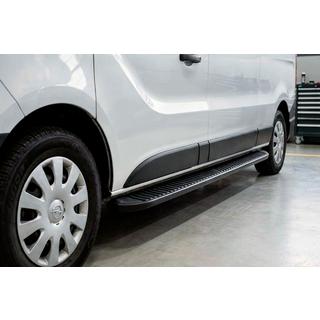 Pedane Laterali Tayga Black (2 pz, Alluminio)