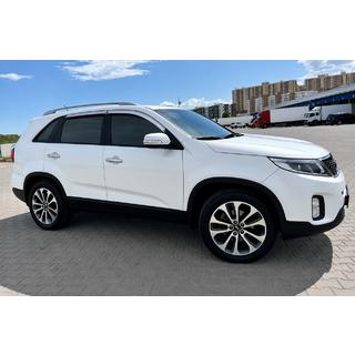 Barre longitudinali al tetto OEM grigie (Alluminio, montaggio con adesivo) Kia Sorento II XM 2009-2014 foto 3