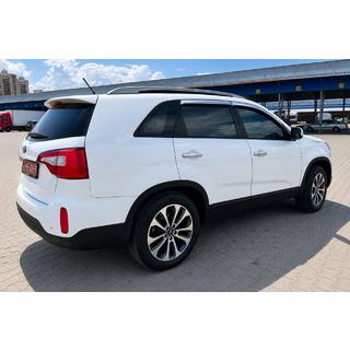 Barre longitudinali al tetto OEM grigie (Alluminio, montaggio con adesivo) Kia Sorento II XM 2009-2014 foto 2