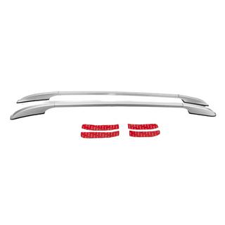 Barre longitudinali al tetto OEM grigie (Alluminio, montaggio con adesivo) Kia Sorento II XM 2009-2014 foto 4