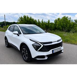 Barre longitudinali integrate grigie OEM (plastica ABS, installazione con adesivo) Kia Sportage 2021- foto 1
