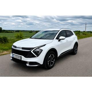 Barre longitudinali integrate grigie OEM (plastica ABS, installazione con adesivo) Kia Sportage 2021- foto 2