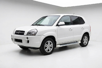 Hyundai Tucson JM 2004- Pedane Laterali Allmond White (2 pz, Alluminio) foto 1