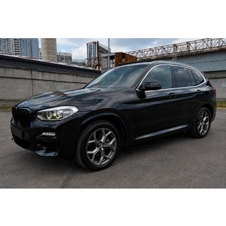 Corrimano longitudinali tetto integrati cromati OEM (Alluminio, installazione con adesivo) BMW X3 G01 2018- foto 1
