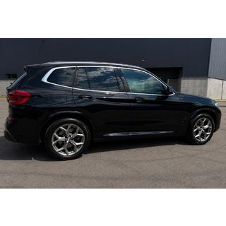 Corrimano longitudinali tetto integrati cromati OEM (Alluminio, installazione con adesivo) BMW X3 G01 2018- foto 2