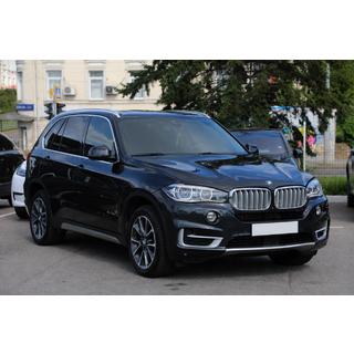 Barre longitudinali al tetto OEM integrate cromate (Alluminio) BMW X5 F15 2013-2018 foto 1