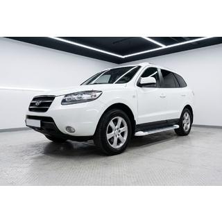 Pedane Laterali Allmond White (2 pz, Alluminio) Hyundai Santa Fe 2 2006-2012 foto 1