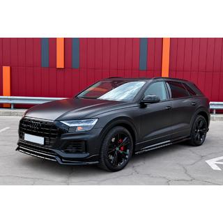 Corrimano tetto integrati neri OEM (Alluminio, montaggio con adesivo) Audi Q8 2018- foto 2