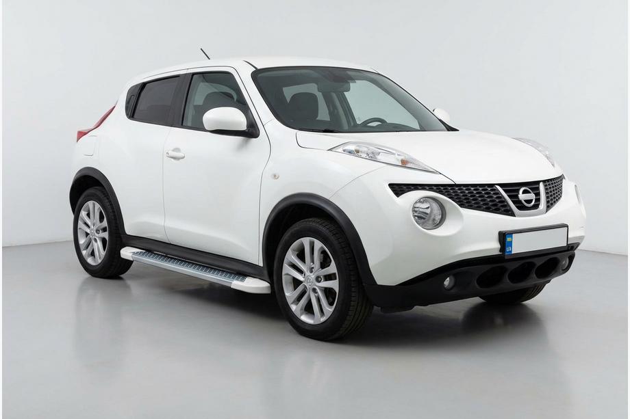 Nissan Juke 2010-2019 Pedane Laterali Allmond White (2 pz, Alluminio) Image