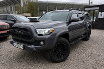 Toyota Tacoma 2015–2023 Barre longitudinali tetto OEM nere (alluminio) foto 1