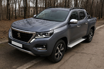 Ford Ranger 2011–2022 Barre longitudinali tetto OEM nere (alluminio) foto 1