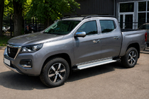 Ford Ranger 2011–2022 Barre longitudinali tetto OEM nere (alluminio) foto 2