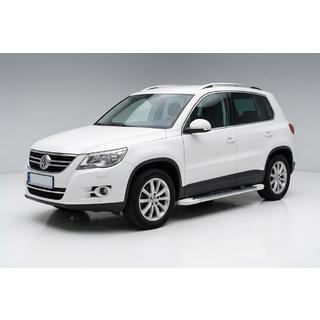 Pedane Laterali Allmond White (2 pz, Alluminio) Volkswagen Tiguan 2007-2016 foto 1