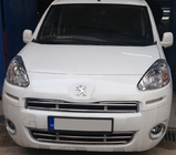 Citroen Berlingo 2008-2018 Griglia anteriore monoblocco 2008-2012 (acciaio inox) dal 2012 foto 2