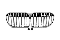 BMW 7 Series G11/G12 2015-2022 Griglie a rene 1 barra (2019-2022, Chrome) foto 1