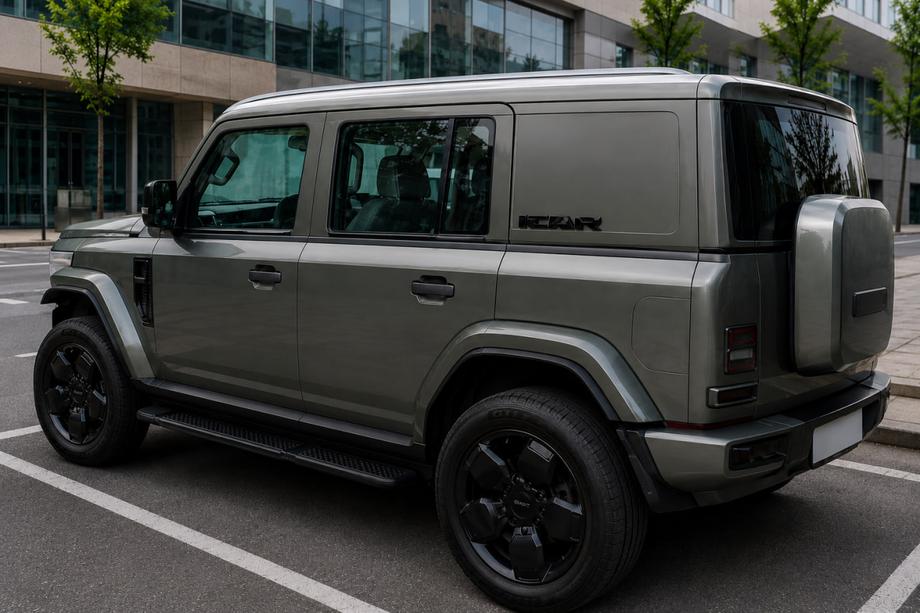 ICar V23 Barre longitudinali tetto grigie OEM (Alluminio) Image