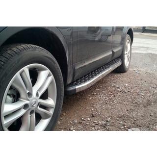 Pedane Laterali BlackLine (2 pz, Alluminio) Nissan Qashqai 2007-2010 foto 2