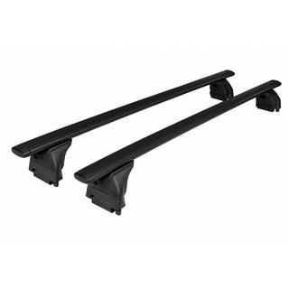 Barre portatutto trasversali nere OEM (con serratura, alluminio) Jeep Wrangler 2007-2017
