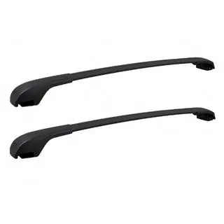 Barre portatutto trasversali nere per corrimano OEM V1 (Alluminio)